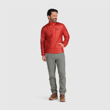 Outdoor Research Men's Helium Down Jacket Cranberry