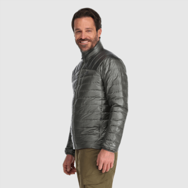 Outdoor Research Men's Helium Down Jacket Pewter