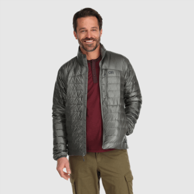 Outdoor Research Men's Helium Down Jacket Pewter