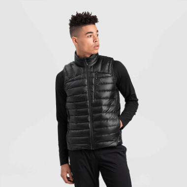 Outdoor Research Men's Helium Down Vest Black