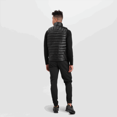 Outdoor Research Men's Helium Down Vest Black