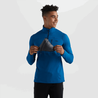 Outdoor Research Men's Helium Rain Jacket Black