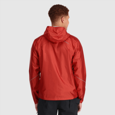 Outdoor Research Men's Helium Rain Jacket Cranberry