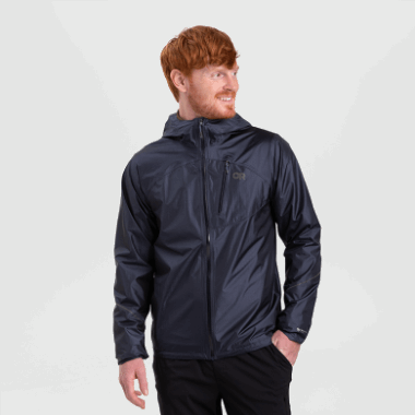 Outdoor Research Men's Helium Rain Jacket Naval Blue