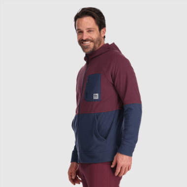 Outdoor Research Men's Trail Mix Hoodie Kalamata/Naval Blue
