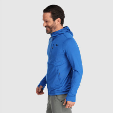 Outdoor Research Men's Vigor Full Zip Hoodie Classic Blue