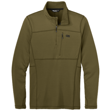 Outdoor Research Men's Vigor Quarter Zip Loden