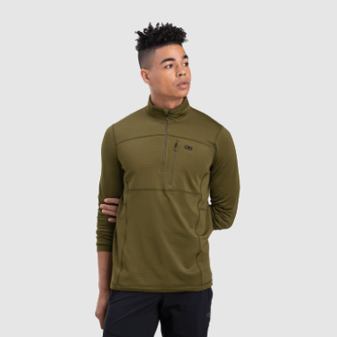 Outdoor Research Men's Vigor Quarter Zip Loden