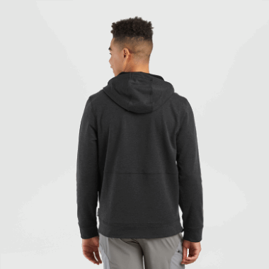 Outdoor Research Men's Emersion Fleece Hoodie Black Heather