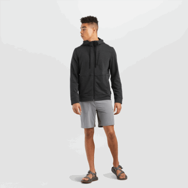 Outdoor Research Men's Emersion Fleece Hoodie Black Heather