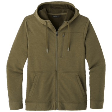 Outdoor Research Men's Emersion Fleece Hoodie Loden Heather