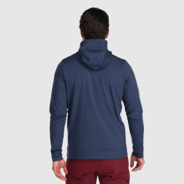 Outdoor Research Men's Baritone Full Zip Hoodie Naval Blue