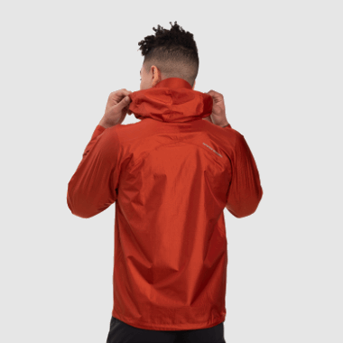 Outdoor Research Men's Helium Rain Jacket Redrock