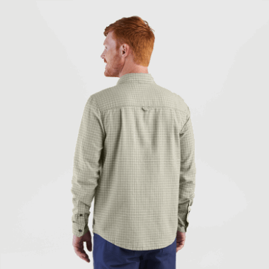 Outdoor Research Men's Ironhorse L/S Shirt Flint Plaid