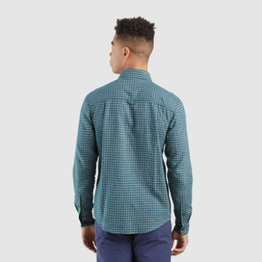 Outdoor Research Men's Ironhorse L/S Shirt Treeline Plaid