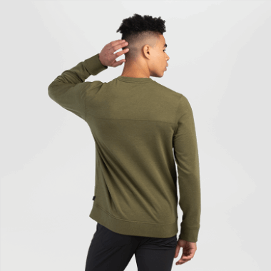 Outdoor Research Men's Emersion Fleece Crew Loden Heather