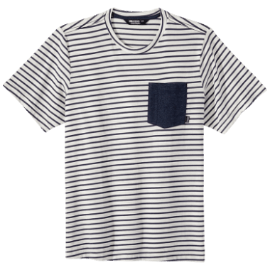 Outdoor Research Men's Terra S/S Tee Naval Blue Stripe