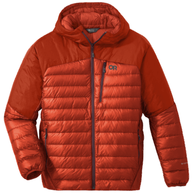 Outdoor Research Men's Helium Down Hoodie Redrock