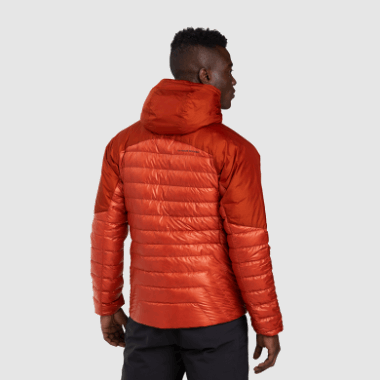 Outdoor Research New Men's Helium Down Hoodie Redrock