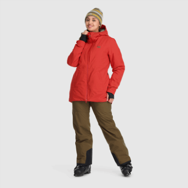 Outdoor Research Women's Snowcrew Jacket Cranberry