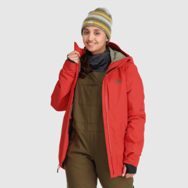 Outdoor Research Women's Snowcrew Jacket Cranberry