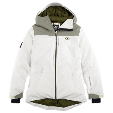 Outdoor Research Women's Snowcrew Jacket Snow/Flint