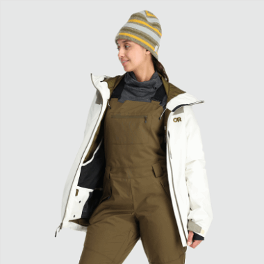 Outdoor Research Women's Snowcrew Jacket Snow/Flint