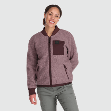 Outdoor Research Women's Juneau Sherpa Fleece Jacket Moth