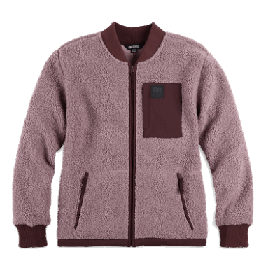 Outdoor Research Women's Juneau Sherpa Fleece Jacket Moth