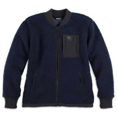 Outdoor Research Women's Juneau Sherpa Fleece Jacket Naval Blue