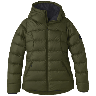 Outdoor Research Women's Coldfront Down Hoodie Loden