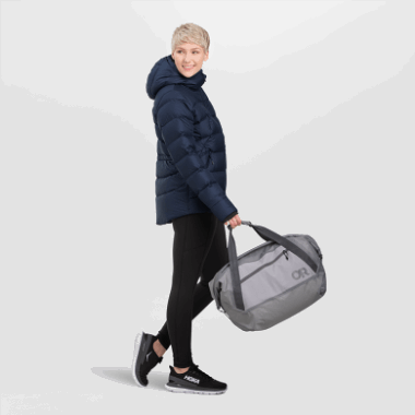 Outdoor Research Women's Coldfront Down Hoodie Naval Blue