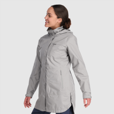 Outdoor Research Women's Aspire Trench Ash