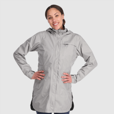 Outdoor Research Women's Aspire Trench Ash