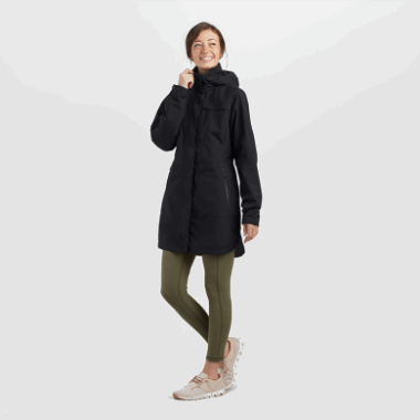 Outdoor Research Women's Aspire Trench Black