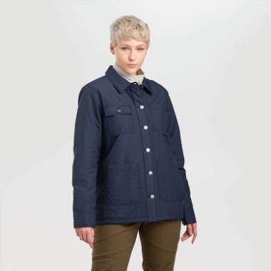 Outdoor Research Women's Lined Chore Jacket Naval Blue