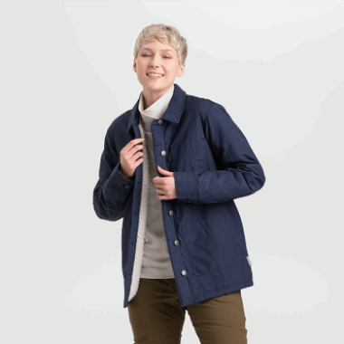 Outdoor Research Women's Lined Chore Jacket Naval Blue