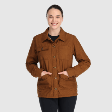 Outdoor Research Women's Lined Chore Jacket Saddle