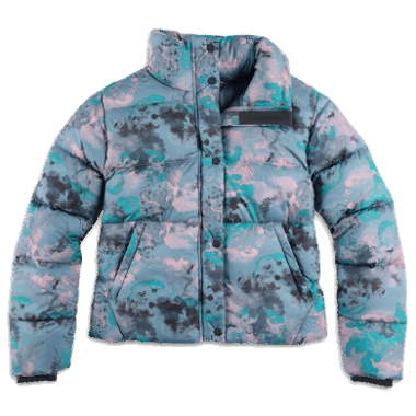 Outdoor Research Women's Coldfront Down Jacket Nimbus Watercolor