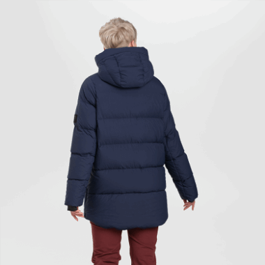 Outdoor Research Women's Coze Down Coat Naval Blue