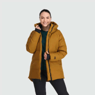 Outdoor Research Women's Coze Down Coat Tapenade