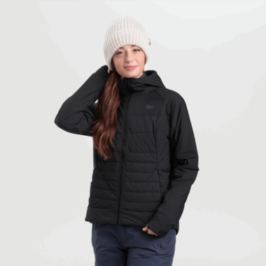 Outdoor Research Women's Shadow Insulated Hoodie Black