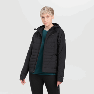 Outdoor Research Women's Shadow Insulated Hoodie Black