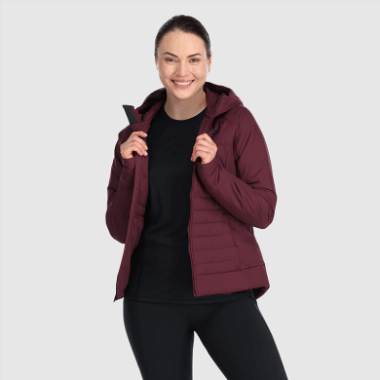 Outdoor Research Women's Shadow Insulated Hoodie Kalamata