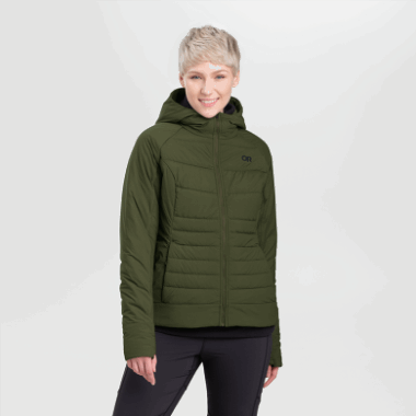 Outdoor Research Women's Shadow Insulated Hoodie Loden