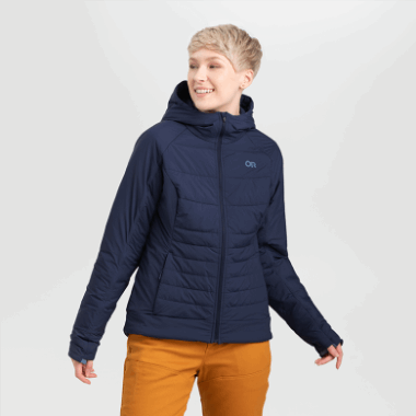 Outdoor Research Women's Shadow Insulated Hoodie Naval Blue