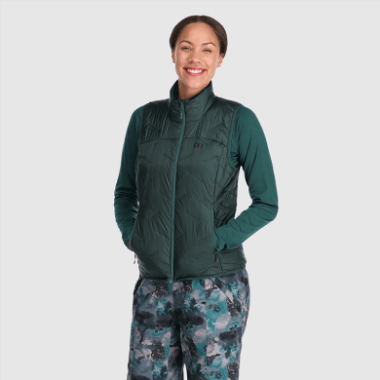 Outdoor Research Women's Superstrand Lt Vest Treeline