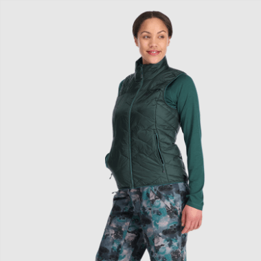 Outdoor Research Women's Superstrand Lt Vest Treeline