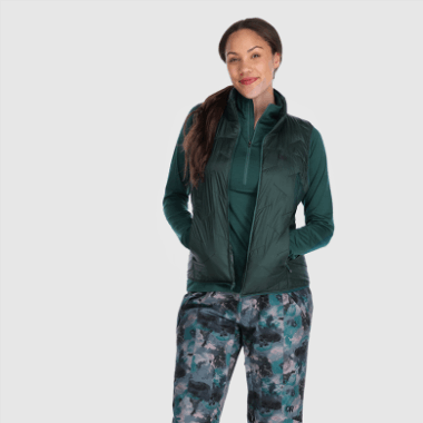 Outdoor Research Women's Superstrand Lt Vest Treeline