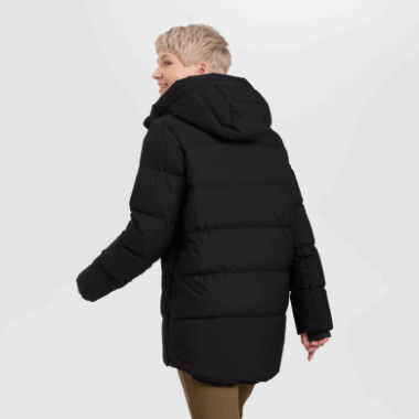 Outdoor Research Women's Coze Down Coat-Plus Black